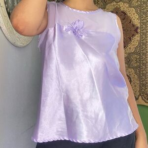 lavender slip top